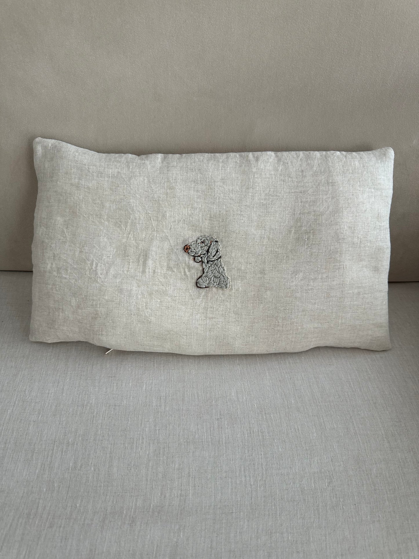 Funda cojín Braco de Weimaraner
