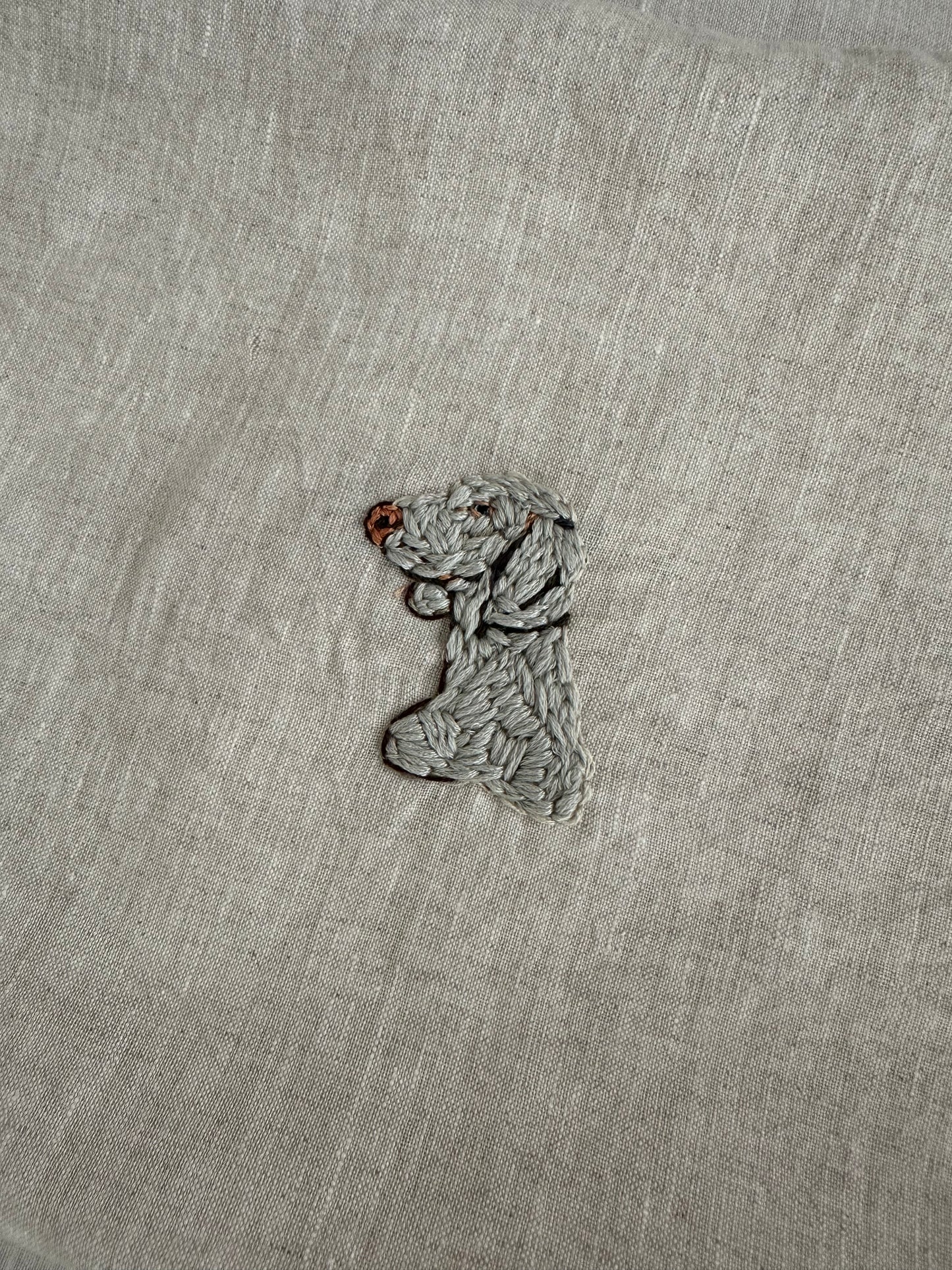 Funda cojín Braco de Weimaraner