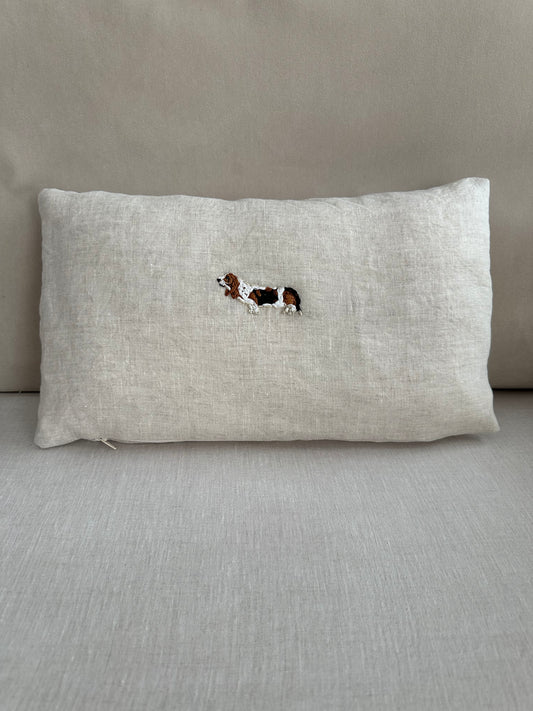 Funda Cojín Basset Hound