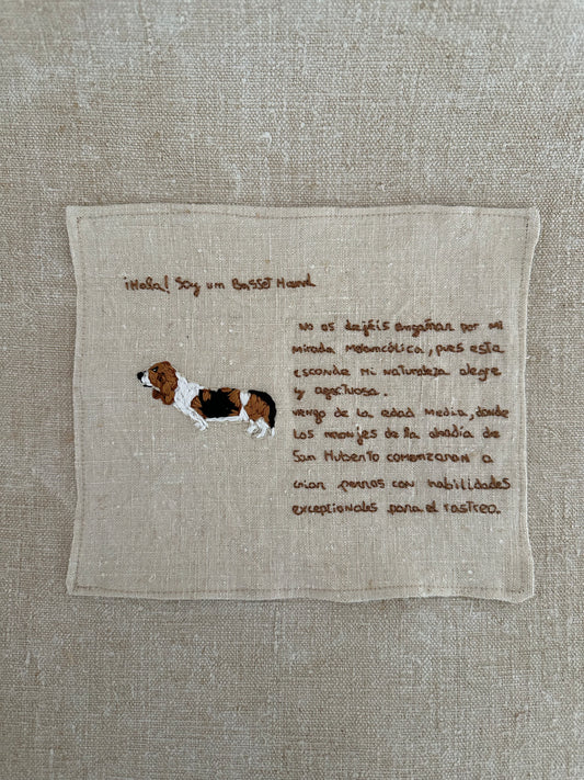 ¡Hola! Soy un Basset Hound